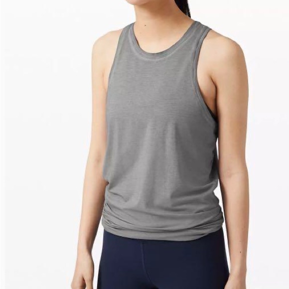 Lululemon - In the Open Tank in Mineral Grey - Size : 6 - Picture 2 of 6